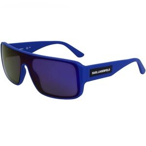 Karl Lagerfeld Blue Sunglasses reflexive mirror lens